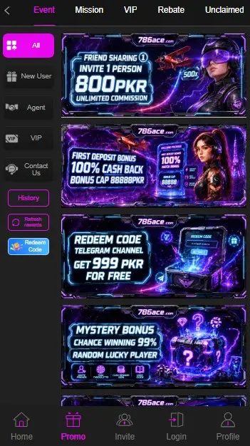 786ace game events