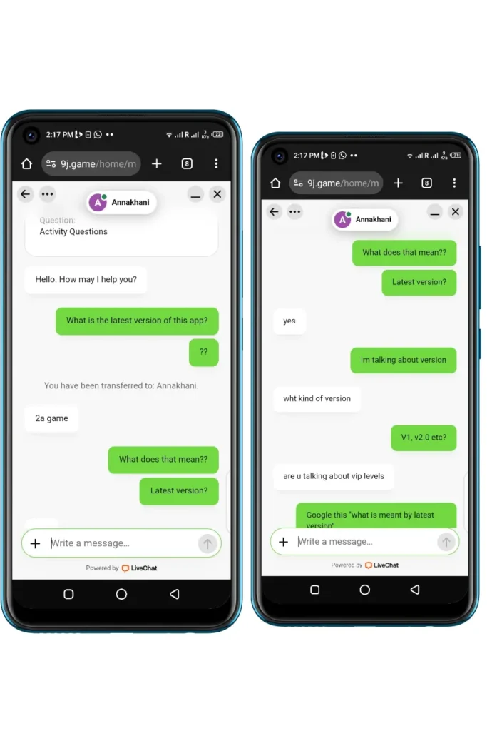 9j game customer service
