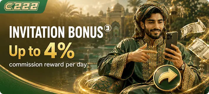 C222 Game Refer and Earn Commission Dashboard
