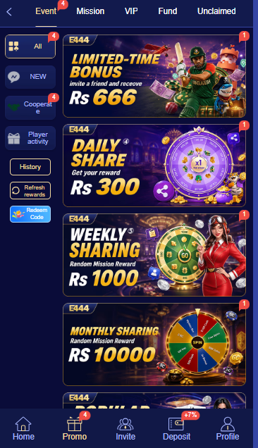 e444 game app