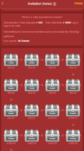 referral rewards in laam777 game
